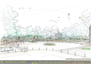 Druid Hill Park rendering