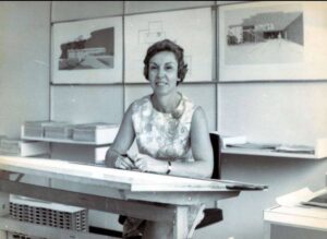 Turkish architect Nezahat Sügüder Arıkoğlu worked for Whiting Turner in the 1960s.